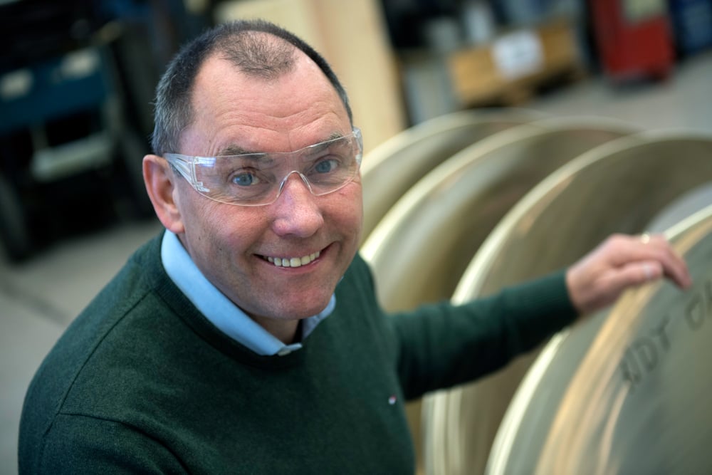 Svein Helge Natterøy, salgsleder i Servogear